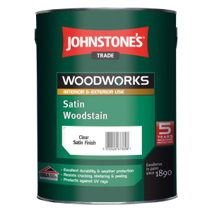 Напівматовий антисептик, що лесує Johnstone;s Satin Woodstain 0,75 л Прозорий