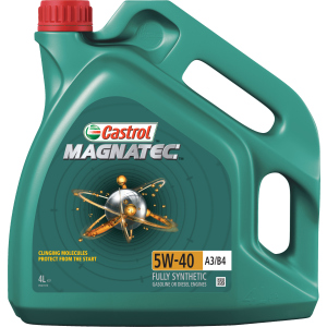 Моторное масло Castrol Magnatec 5W-40 A3/B4 4 л надежный