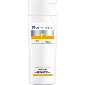 Гель Pharmaceris P Puri-Ichtilium Body and Scalp Wash Gel для миття шкіри голови та тіла 250 мл (5900717146259) в Луцьку