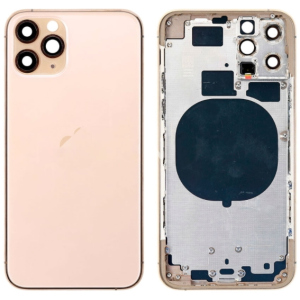 Кришка ззаду iPhone 11 Pro з рамкою Gold Copy в Луцьку