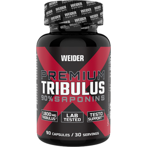 Тестостероновый бустер Weider PREMIUM TRIBULUS 90 капсул (4044782376409) лучшая модель в Луцке