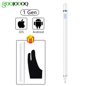 купити Стілус універсальний Goojodoq Active 1 Gen Android iPhone (iPad до 2017) 1.5mm White