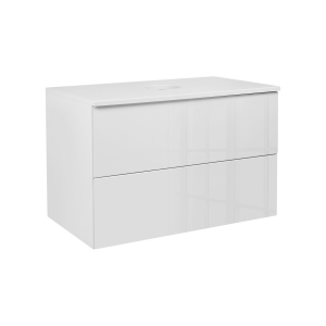 Тумба підвісна Qtap Tern 700х476х469 White зі стільницею QT1779TPL701W краща модель в Луцьку