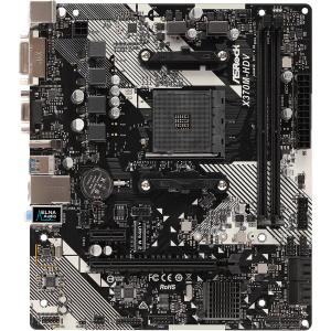 Материнская плата ASRock X370M-HDV R4.0 (sAM4, AMD X370, PCI-Ex16)