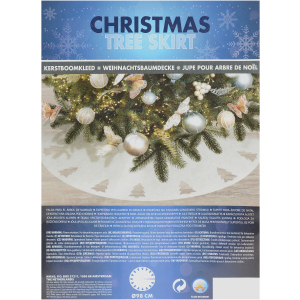 Покрывало под елку Christmas Decoration 98 см (AAY003090) лучшая модель в Луцке