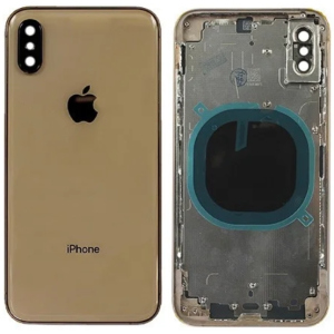 Кришка задня iPhone XS Max із рамкою Gold Copy ТОП в Луцьку