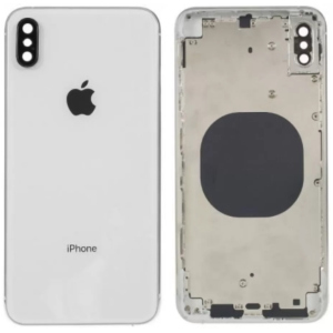 Кришка задня iPhone XS із рамкою Silver Copy ТОП в Луцьку