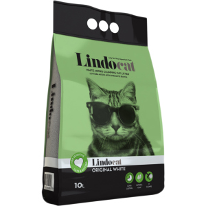 Наполнитель для кошачьего туалета Lindocat Original Бентонитовый комкующий 8.5 кг (10 л) (800645 5001090) надежный