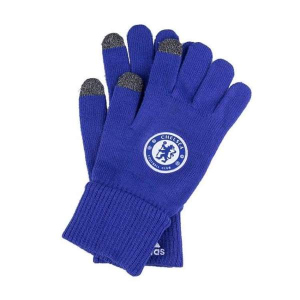 Перчатки для смартфона Adidas Chelsea FC GLOVES (M) A98715 лучшая модель в Луцке