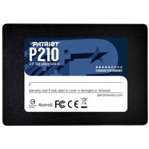 Patriot P210 128GB 2.5" SATAIII TLC (P210S128G25) лучшая модель в Луцке