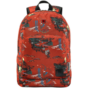 Рюкзак для ноутбука Wenger Crango 16" Rust Alps Print Red (610194) лучшая модель в Луцке