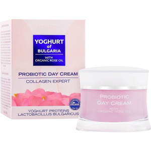 Денний крем для обличчя BioFresh Yoghurt Of Bulgaria With Organic Rose Oil колаген експерт з пробіотиком 50 мл (3800156005044) ТОП в Луцьку