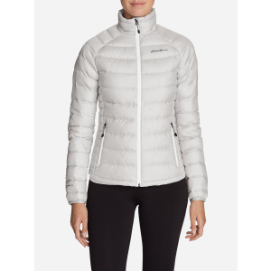 Пуховик Eddie Bauer Downlight StormDown Jacket 0963FG S Світло-сірий краща модель в Луцьку