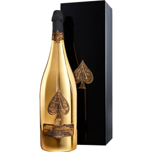 Шампанське Armand de Brignac Gold біле брют 1.5 л 12.5% ​​у подарунковій коробці (3380203434893) ТОП в Луцьку