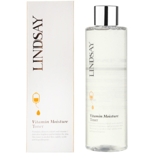 Увлажняющий тоник для снятия макияжа Lindsay Vitamin Moisture Toner 250 мл (8809371144533) ТОП в Луцке