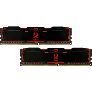 Модуль пам'яті DDR4 2x8GB/2666 GOODRAM Iridium X Black (IR-X2666D464L16S/16GDC) в Луцьку