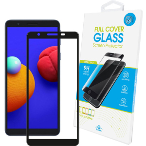 Защитное стекло Global Full Glue для Samsung Galaxy A01 Core Black ТОП в Луцке