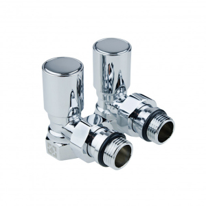 Комплект угловых радиаторных кранов Raftec Chrome RV-6012 1/2"x1/2" рейтинг