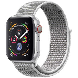 Ремінець Promate Fibro-38 для Apple Watch 38-40 мм 1/2/3/4/5/6/SE White (fibro-38.white) в Луцьку