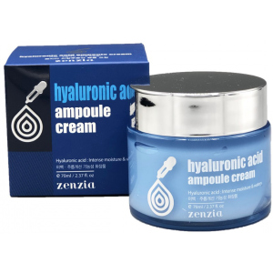 Крем для лица Zenzia Hyaluronic Acid Ampoule Cream с гиалуроновой кислотой 70 мл (8809210030409)