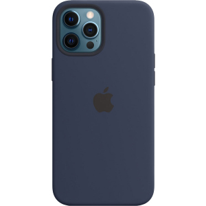 Apple MagSafe Silicone Case для Apple iPhone 12 Pro Max Deep Navy (MHLD3ZE/A) в Луцьку