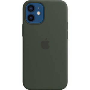 Apple MagSafe Silicone Case для Apple iPhone 12 mini Cypress Green (MHKR3ZE/A) краща модель в Луцьку