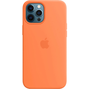 Apple MagSafe Silicone Case для Apple iPhone 12 Pro Max Kumquat (MHL83ZE/A) краща модель в Луцьку