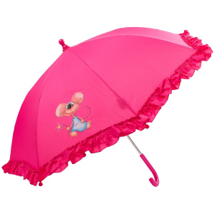 Зонт-трость AIRTON ZAR1652-2 полуавтомат Розовый (2900000125216) надежный