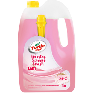 Омивач зимовий для авто стекол Turtle Wax Рідке полум'я Lady -24С 4 л (4770202393410) в Луцьку