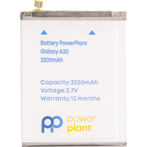 Акумулятор PowerPlant Samsung Galaxy A20 (EB-BA505ABN) 3200 мАг в Луцьку