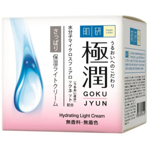 Гиалуроновый крем для сияния кожи Hada Labo Gokujyun Hydrating Light Cream 50 г (4895186001530) лучшая модель в Луцке