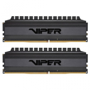 Модуль памяти для компьютера DDR4 16GB (2x8GB) 2600 MHz Viper Blackout Patriot (PVB416G360C7K) рейтинг