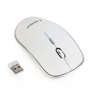 Миша бездротова Gembird MUSW-4B-01-W White USB