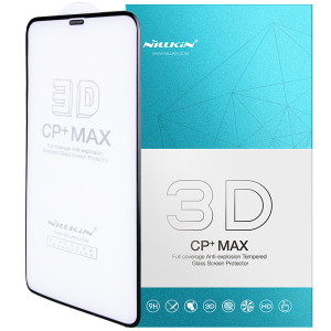 Захисне скло Nillkin (CP+ max 3D) для Apple iPhone 11 (6.1") / XR (6.1") Чорний надійний