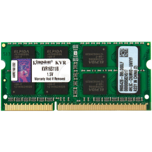 Оперативная память Kingston SODIMM DDR3-1600 8192MB PC3-12800 (KVR16S11/8)