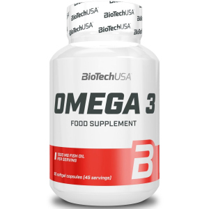 Жирные кислоты Biotech Natural Omega 3 90 капсул (5999076225958) ТОП в Луцке