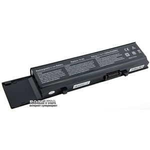 Акумулятор PowerPlant для Dell Vostro 3400 Black (11.1V/5200mAh/6Cells) (NB00000114) в Луцьку