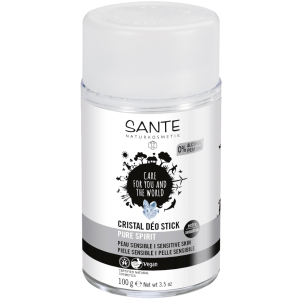 Сухий БІО-дезодорант для надчутливої ​​шкіри Sante Crystal не ароматизований 50 мл (4025089075721) в Луцьку