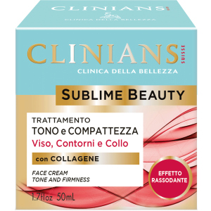 Крем для лица Clinians Sublime Beauty тонизирующий, формирующий и иллюминирующий 50 мл (8003510016372)