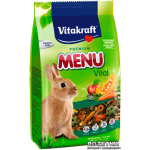 Корм для кроликов Vitakraft Menu Vital 3 кг (4008239255426) ТОП в Луцке