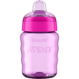 Чашка с мягким носиком Philips AVENT 260 мл Красная (SCF553/00_red) лучшая модель в Луцке