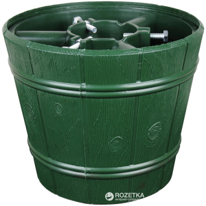 хорошая модель Стойка для елки Form-Plastic Ведро 25.5 см Зеленая (5907474317946)