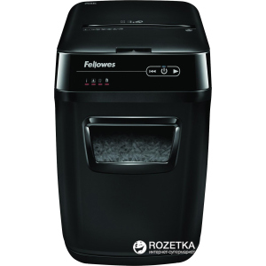 Шредер Fellowes AutoMax 200C 200 аркушів 4х38 мм 32 л (ff.U4653601) ТОП в Луцьку