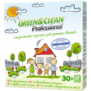 купити Пральний порошок Green &amp; Clean Professional для дитячого одягу 3 кг (4823069701598)