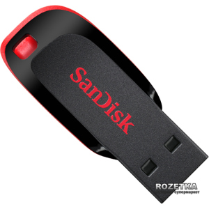 SanDisk Cruzer Blade 128 ГБ (SDCZ50-128G-B35) в Луцьку