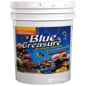 Сіль Blue Treasure Reef Sea Salt для LPS коралів 20 кг (6954677700074) краща модель в Луцьку