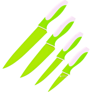 Набор ножей Calve из 4 предметов Зеленый (CL-3108 - З) в Луцке