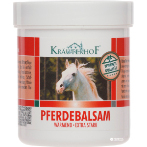 Гель для тіла Krauterhof Конський бальзам, що інтенсивно зігріває 500 мл (4075700044490) краща модель в Луцьку