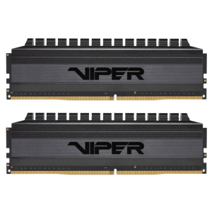 Модуль пам'яті DDR4 2x8GB/3600 Patriot Viper 4 Blackout (PVB416G360C7K) краща модель в Луцьку