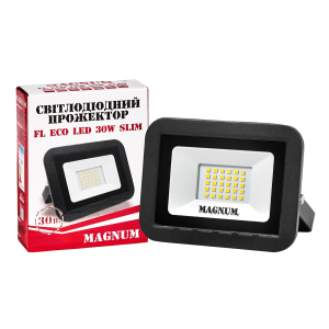 Прожектор светодиодный MAGNUM FL ECO LED 30Вт slim 4000К IP65 рейтинг